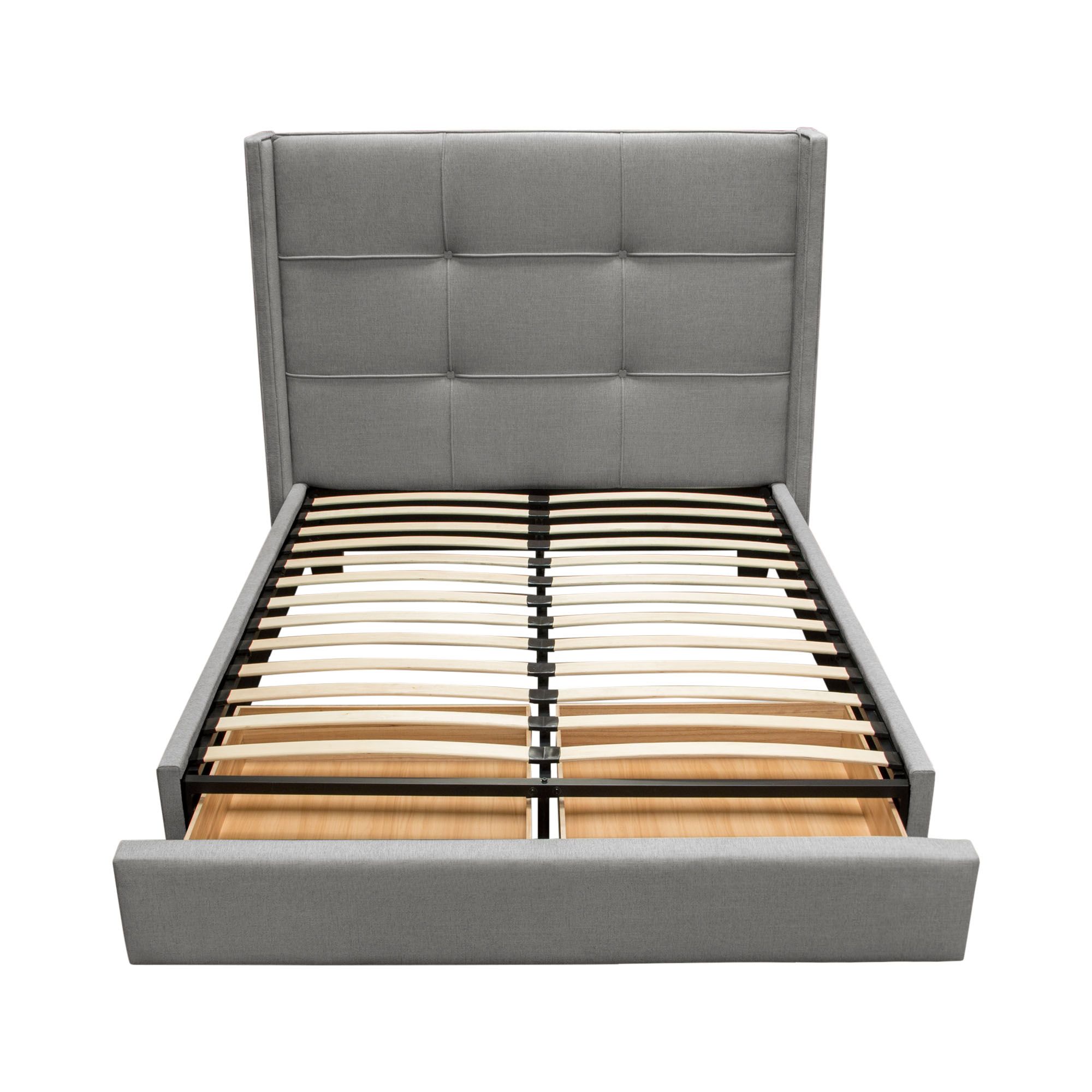 OSGO HOME | Beverly Queen Bed W/Drawers